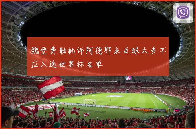 魏登费勒批评阿德耶米丢球太多不应入选世界杯名单